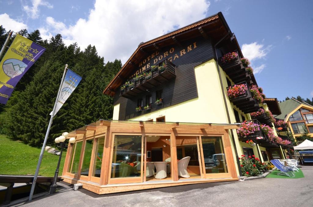 Hotel Cime D'Oro Мадонна-ди-Кампильо Экстерьер фото