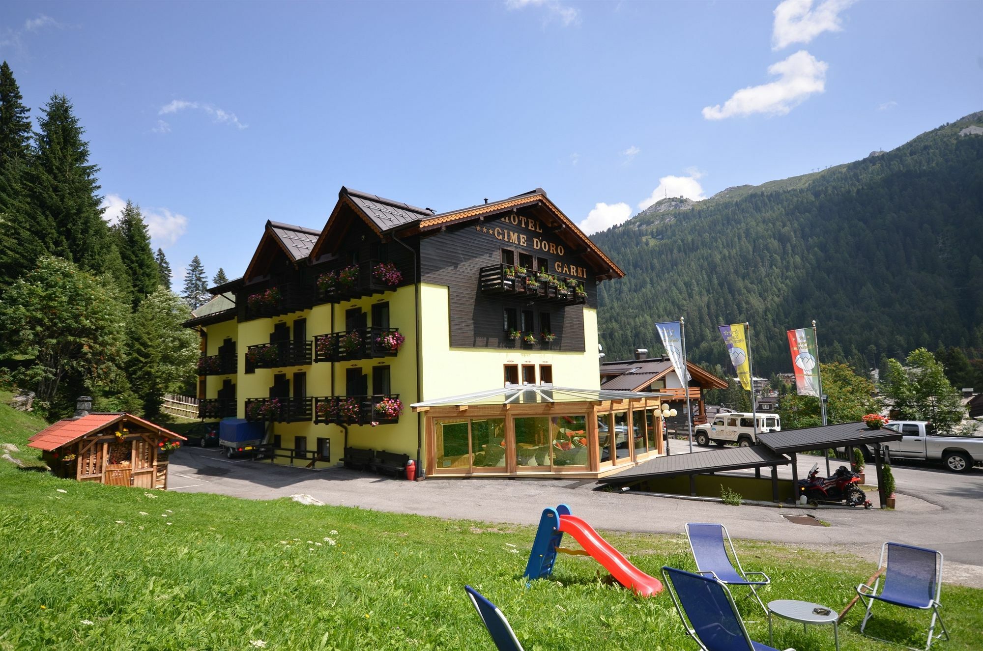 Hotel Cime D'Oro Мадонна-ди-Кампильо Экстерьер фото